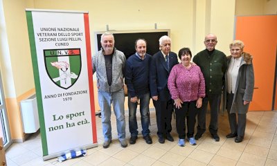 Giovanni Aime è il nuovo presidente dei Veterani Sportivi di Cuneo