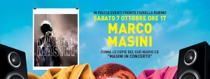 Marco Masini a Cuneo sabato 7 ottobre
