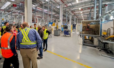 Una delegazione Michelin in visita alla ITT di Barge