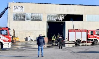 Incendio alla Crosetto di Marene, danni ingenti