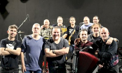 Al Collisioni Circus di Alba Cisco Bellotti e gli ex Modena City Ramblers