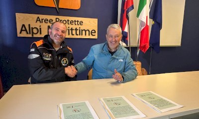 Un accordo di collaborazione tra Parco Alpi Marittime e Squadra AIB di Borgo San Dalmazzo