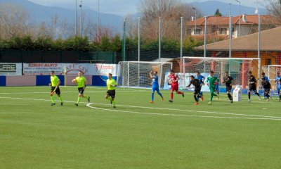 Calcio, Eccellenza: il  Centallo pareggia in pieno recupero, sul sintetico di casa è 2-2 contro Carmagnola