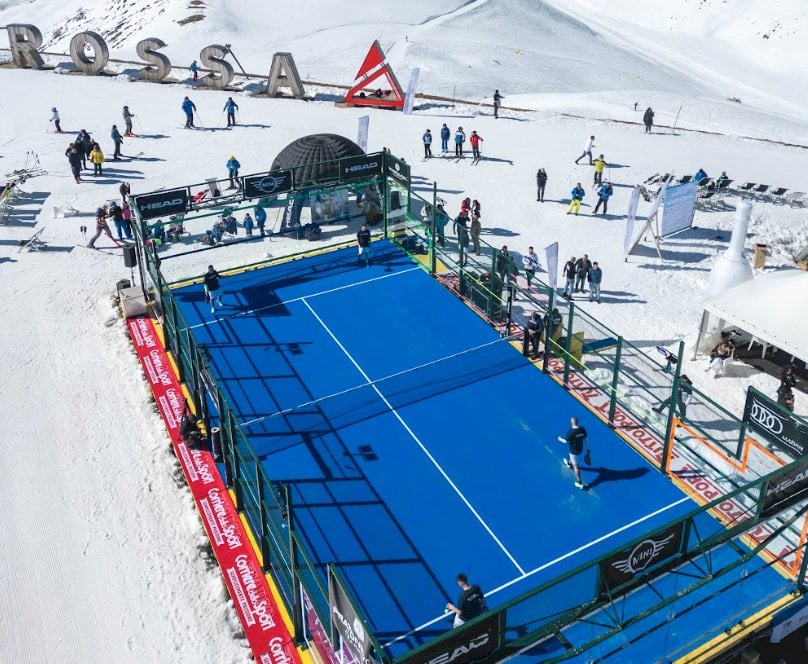 Padel in Montagna: Cassano e Quagliarella al Winter Head Padel di Prato Nevoso